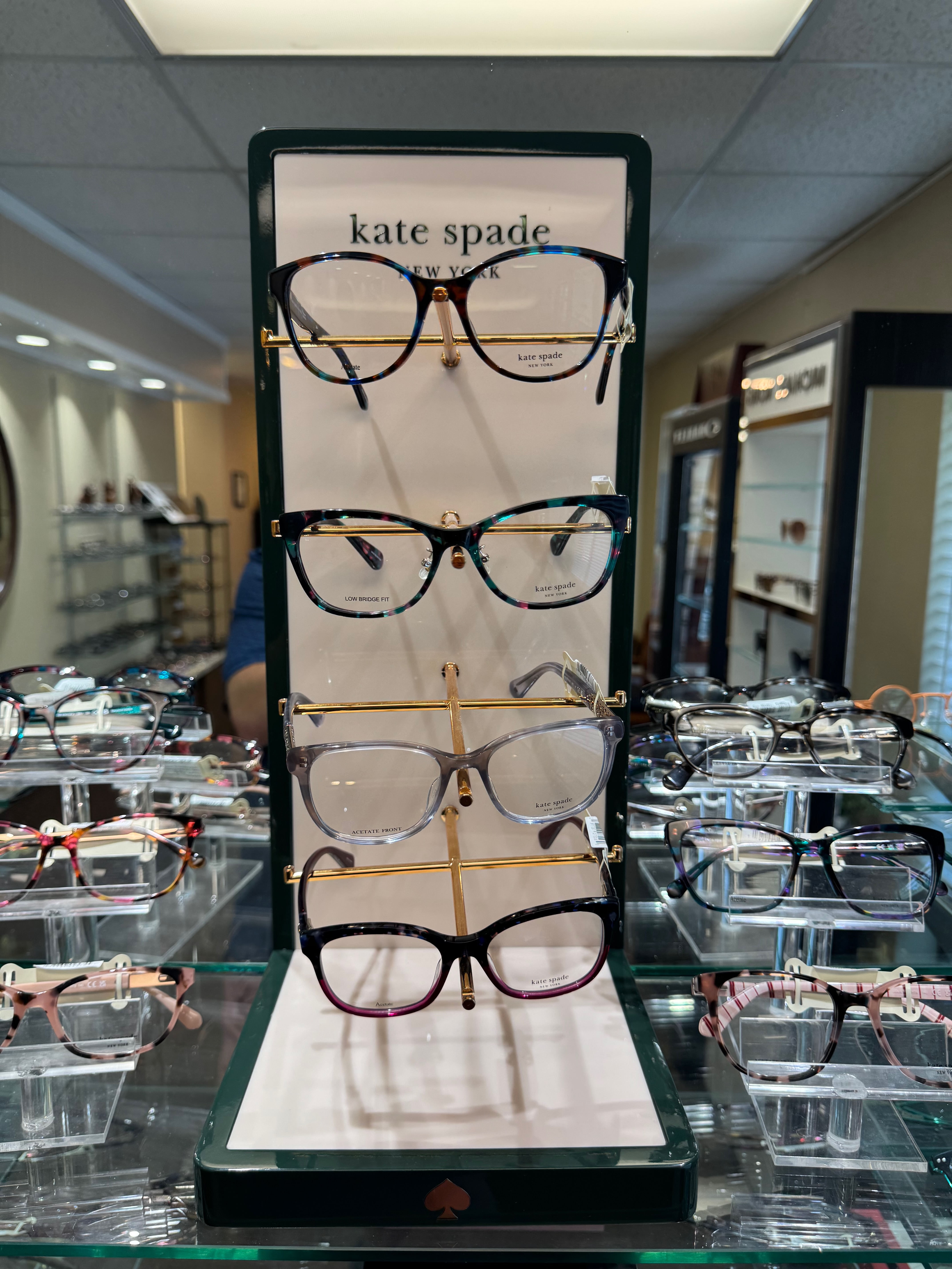 Designer eyewear display